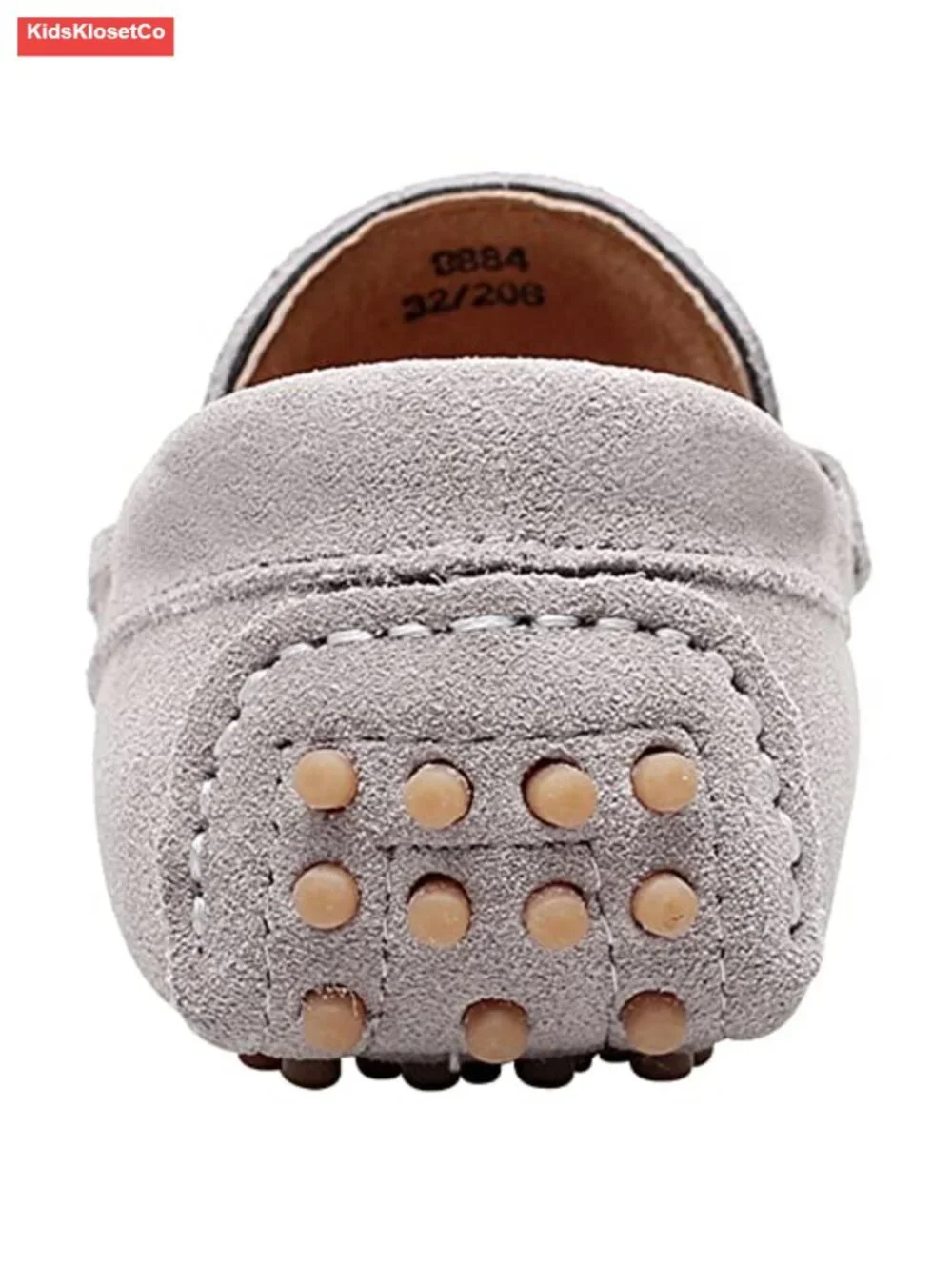 Kids Leather Slip On Loafers Mocc Casual Flats